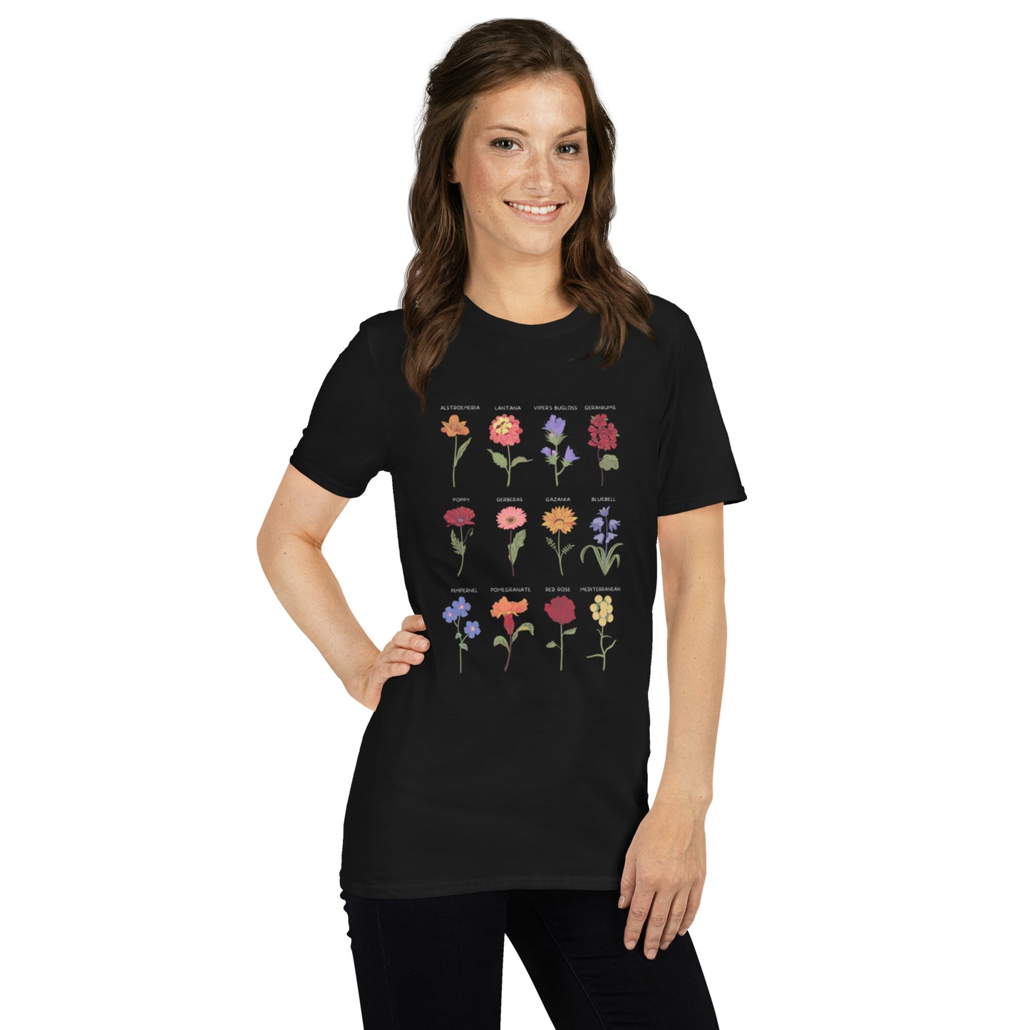 FLOWERS Short-Sleeve Unisex T-Shirt