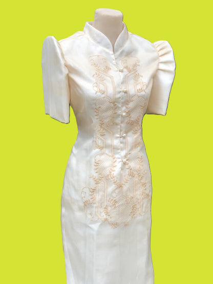 Filipiniana Dress - Pristine #013