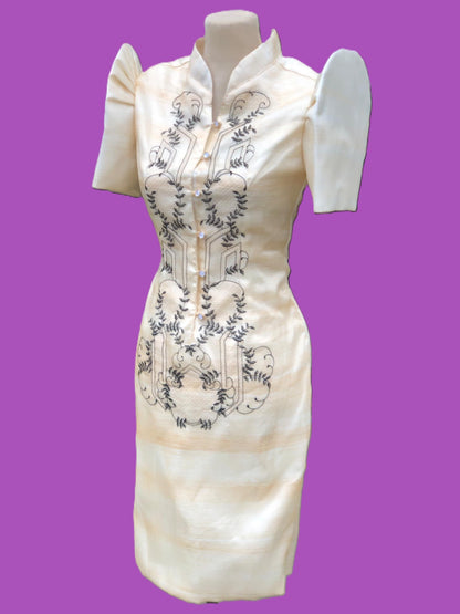 Filipiniana Dress - Pristine #013