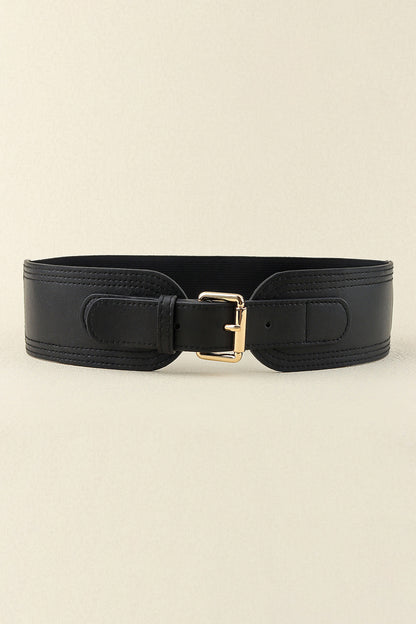 Elastic Wide PU Belt