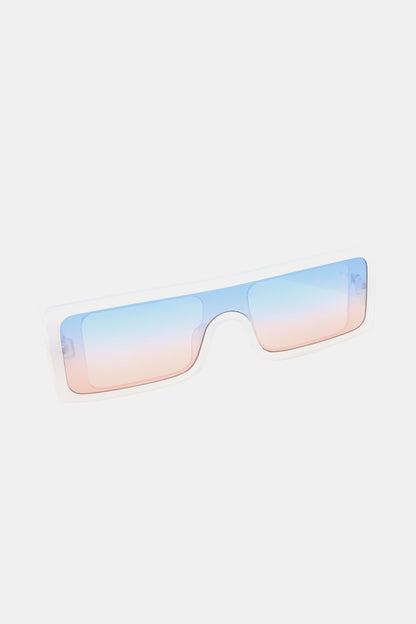 Polycarbonate Frame Rectangle Sunglasses