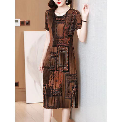 Fashion Casual Printing Dress Women