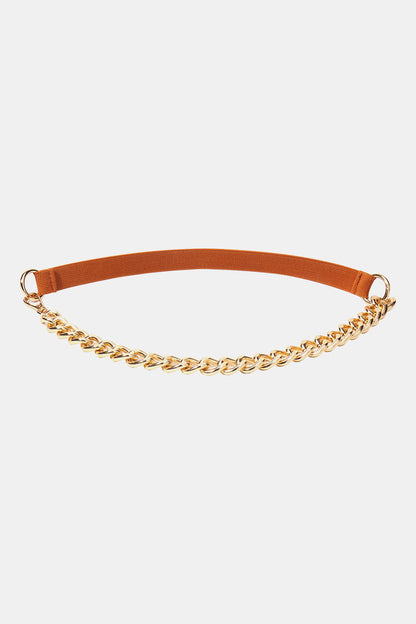 Half Alloy Chain Elastic Belt