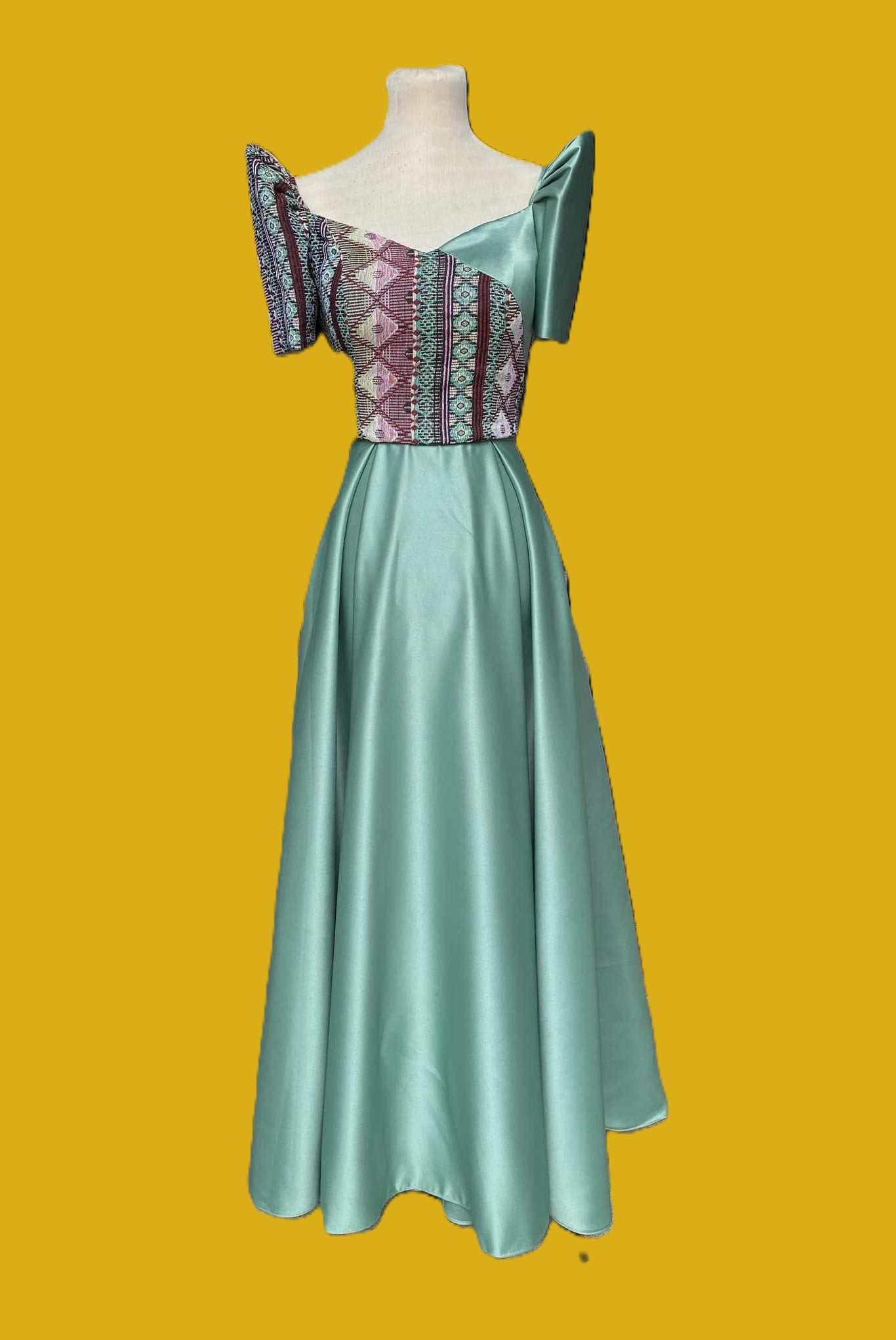 Filipiniana Dress - Pristine #009