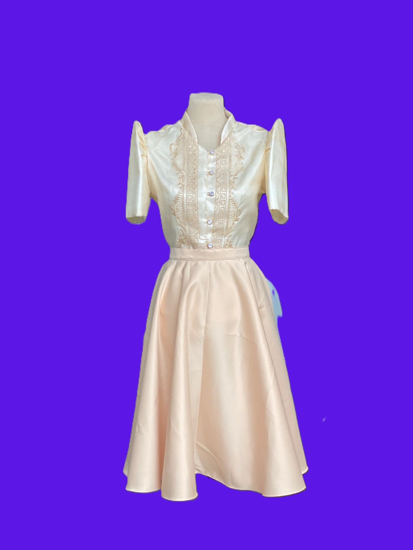 Filipiniana Dress - Pristine #015