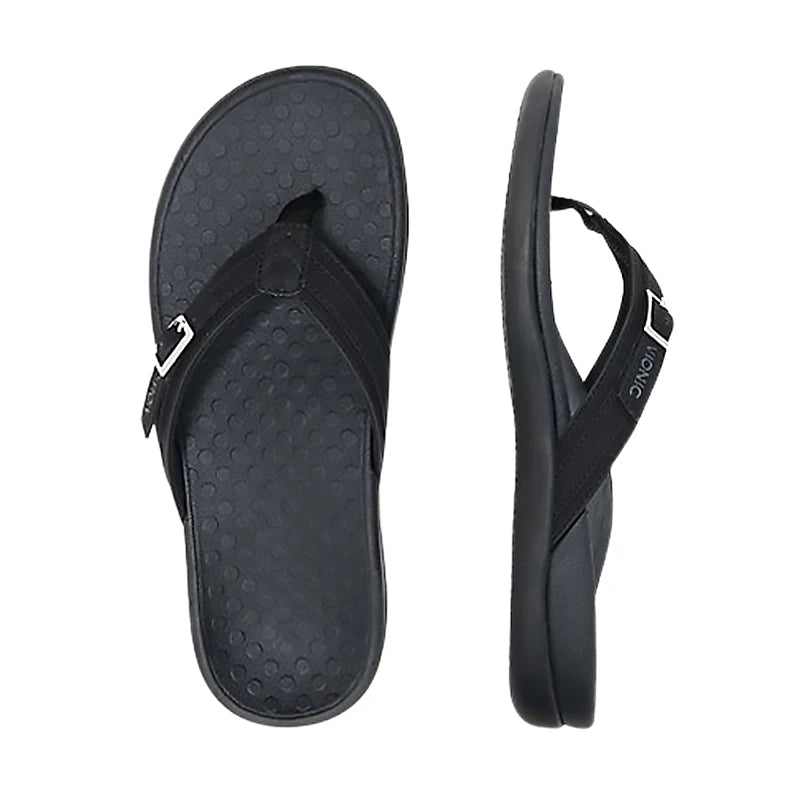 Summer Non-Slip Slipper Beach Sandals Relief Foot Pain Rubber Sole Outside Leisure Flip Flops for Unisex Orthopedic Sandals