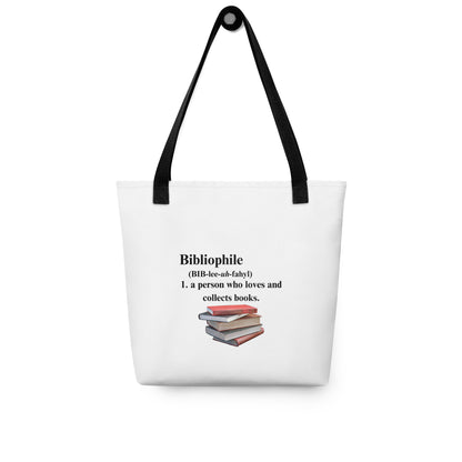 BIBLIOPHILE VTote bag