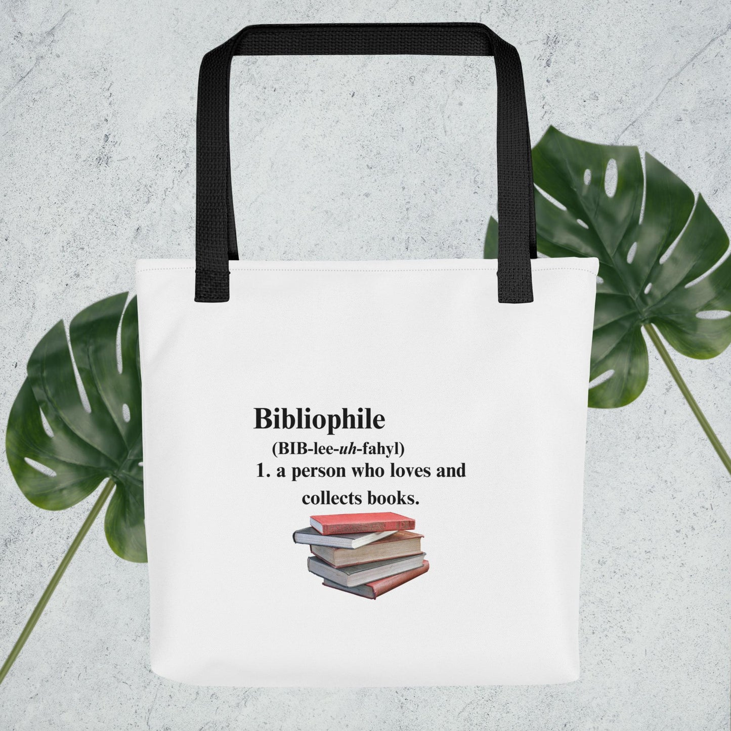 BIBLIOPHILE Tote bag