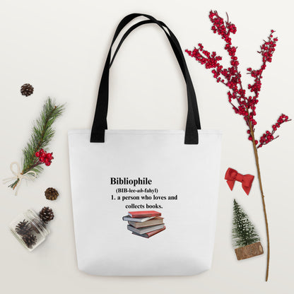 BIBLIOPHILE VTote bag