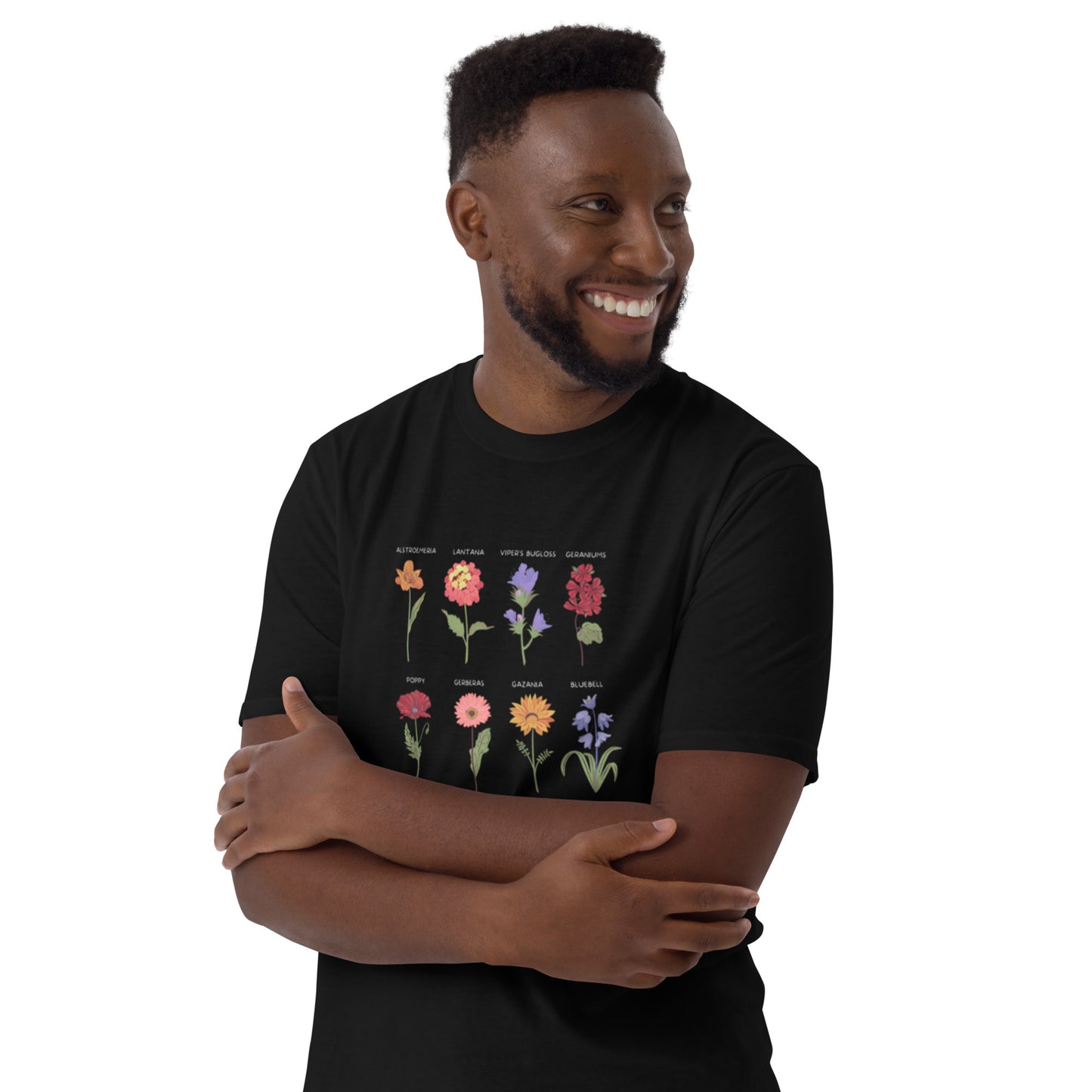 FLOWERS Short-Sleeve Unisex T-Shirt
