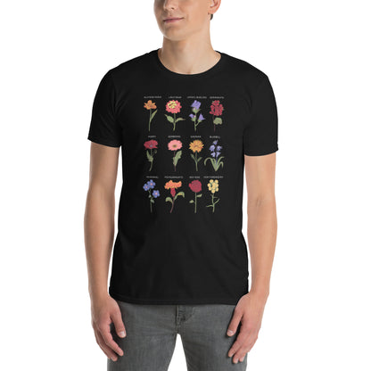 FLOWERS Short-Sleeve Unisex T-Shirt