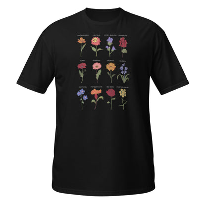 FLOWERS Short-Sleeve Unisex T-Shirt