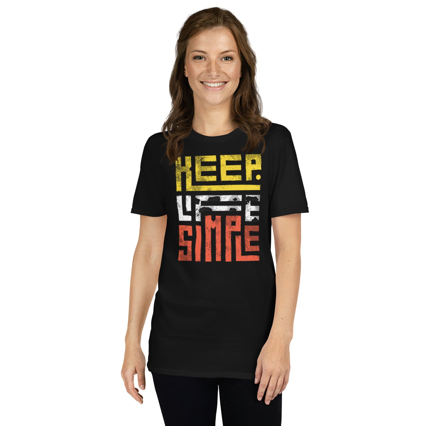 KEEP LIFE SIMPLE Short-Sleeve Unisex T-Shirt