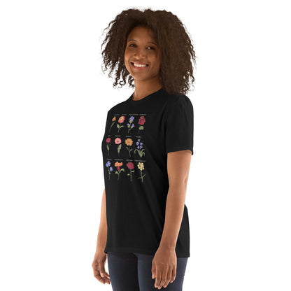 FLOWERS Short-Sleeve Unisex T-Shirt