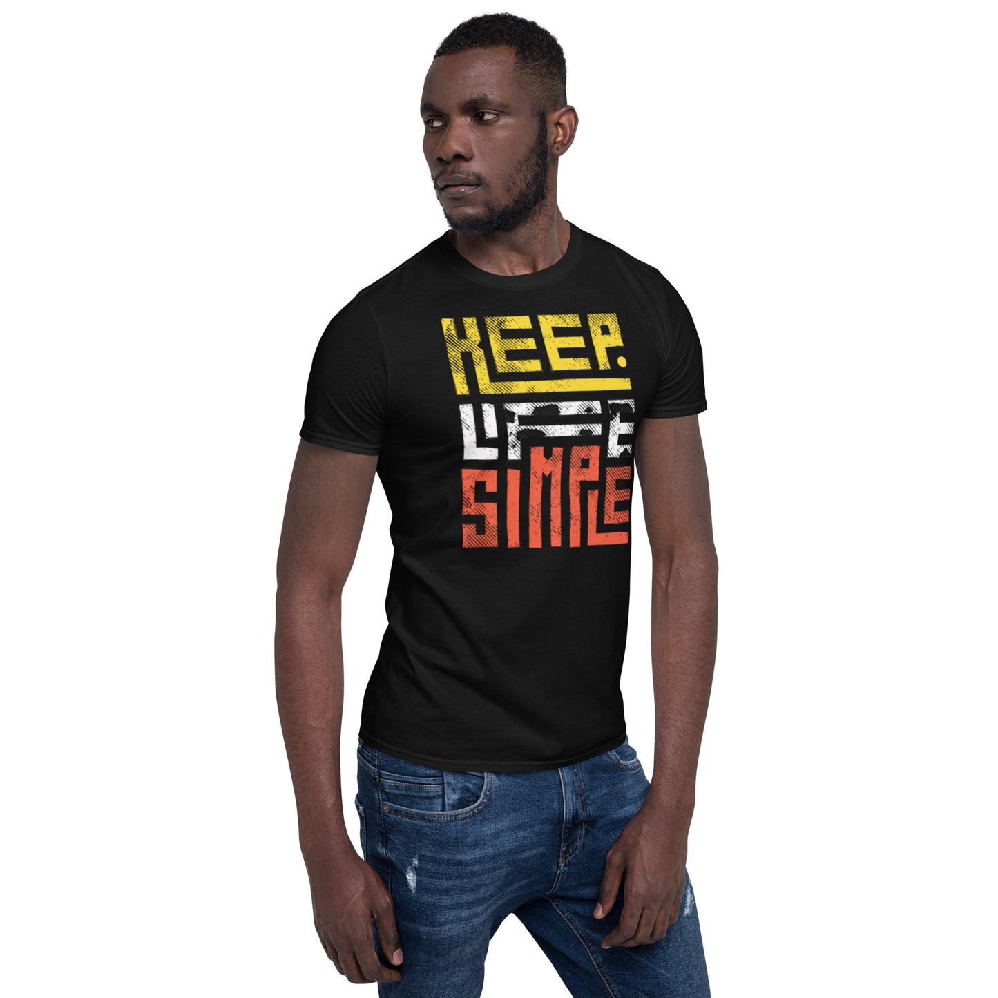 KEEP LIFE SIMPLE Short-Sleeve Unisex T-Shirt