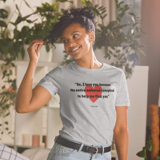 I LOVE YOU Short-Sleeve Unisex T-Shirt