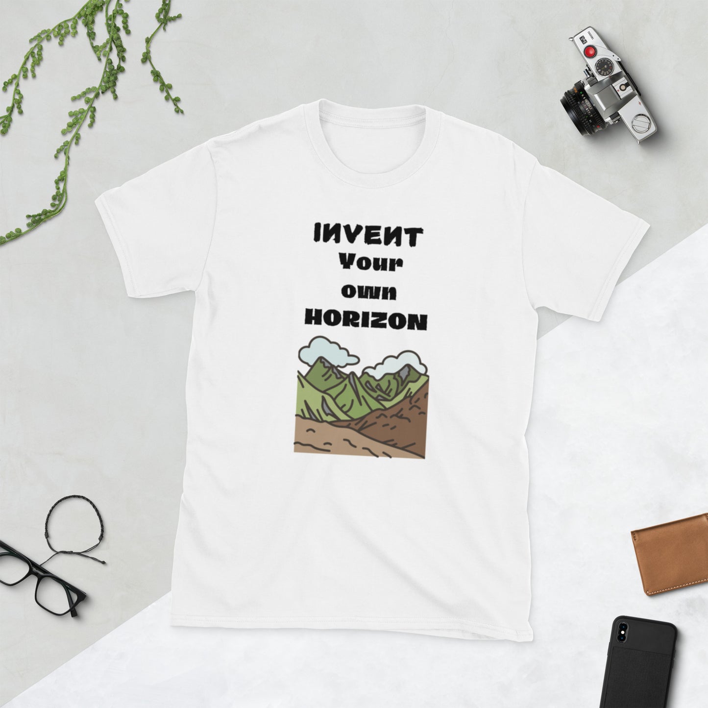 INVENT YOUR OWN HORIZON Short-Sleeve Unisex T-Shirt