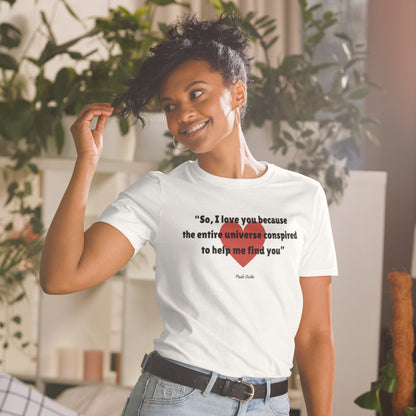 I LOVE YOU Short-Sleeve Unisex T-Shirt