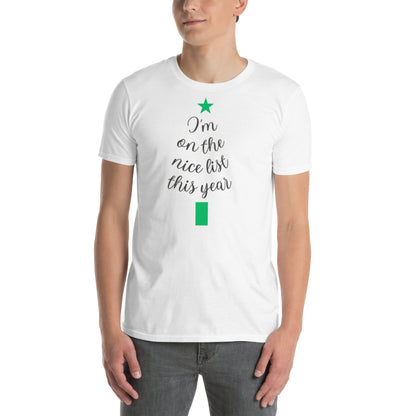 NICE LIST Short-Sleeve Unisex T-Shirt