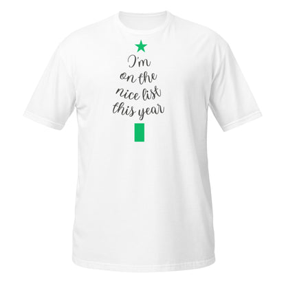 NICE LIST Short-Sleeve Unisex T-Shirt