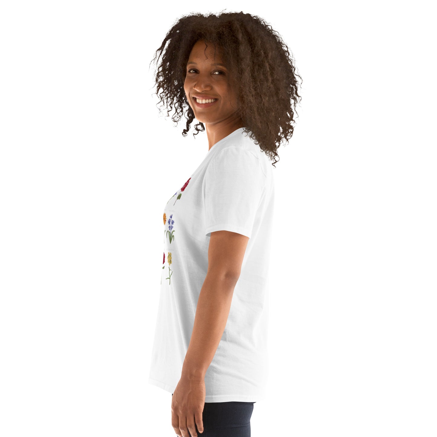 FLOWERS Short-Sleeve Unisex T-Shirt