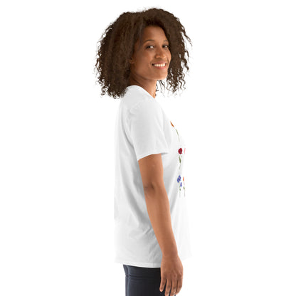 FLOWERS Short-Sleeve Unisex T-Shirt