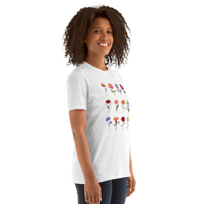 FLOWERS Short-Sleeve Unisex T-Shirt