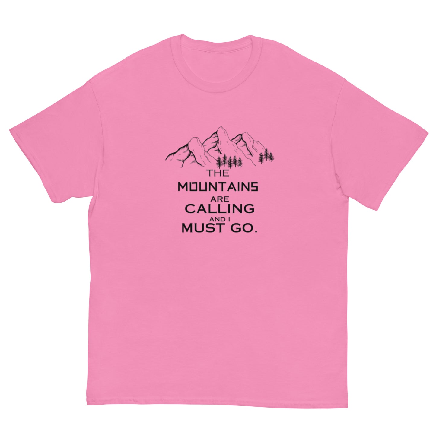 MOUNTAINS ARE CALLING Unisex classic tee