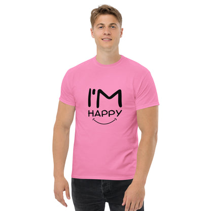 I'M HAPPY Unisex classic tee