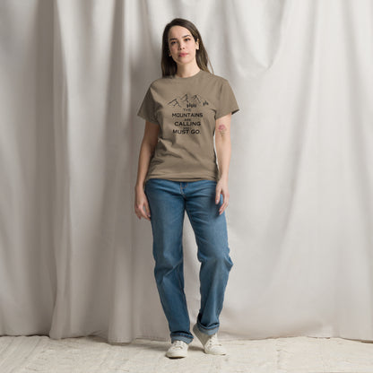 Mountains are Calling heavyweight tee