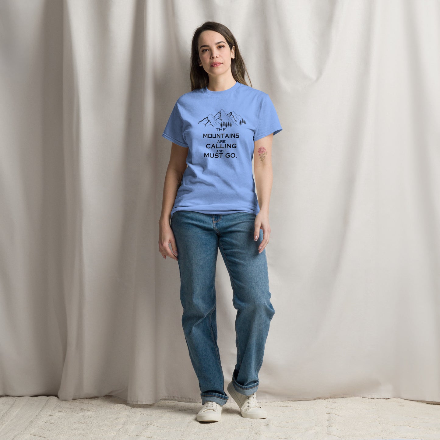 Mountains are Calling heavyweight tee