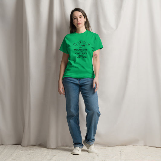Mountains are Calling heavyweight tee