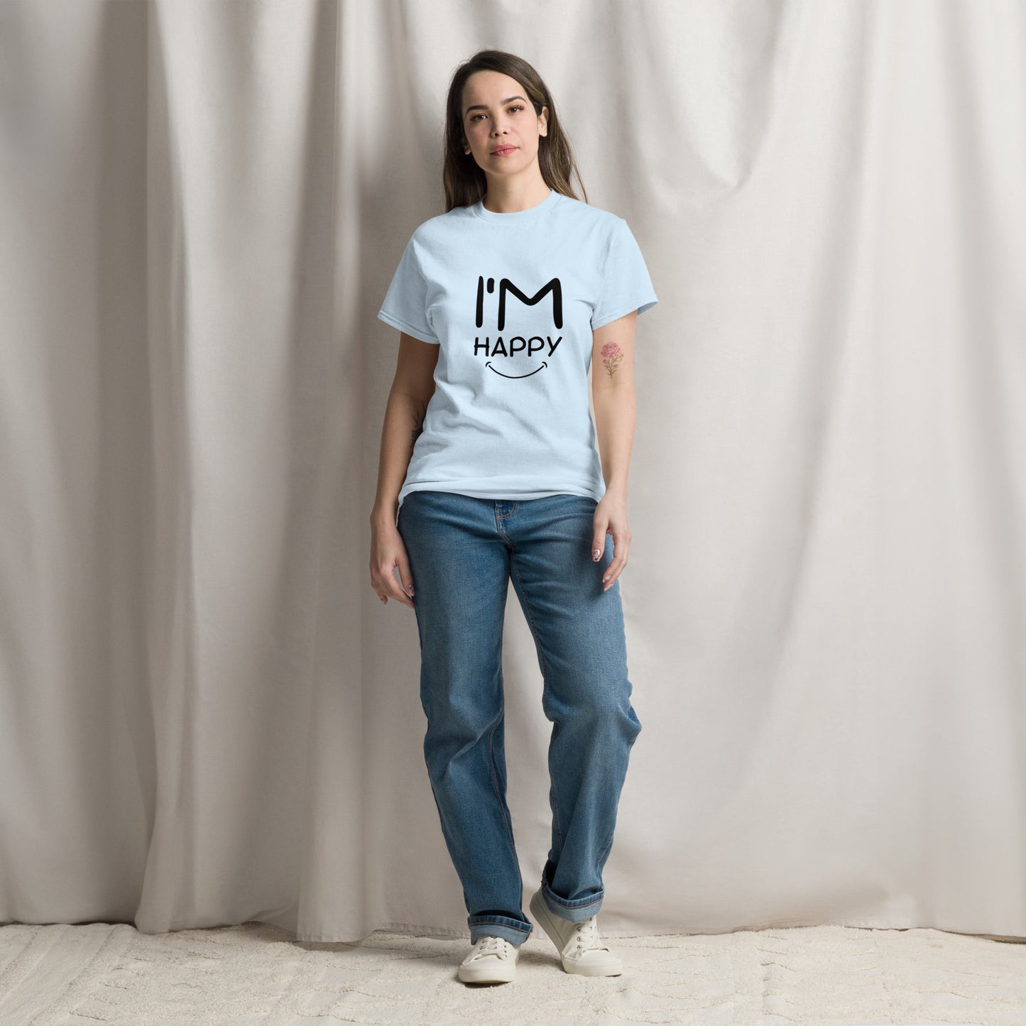 I'M HAPPY Unisex classic tee