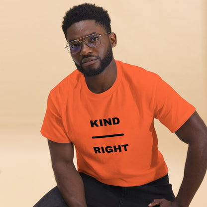KIND OVER RIGHT Unisex classic tee