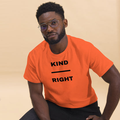 KIND OVER RIGHT Unisex classic tee