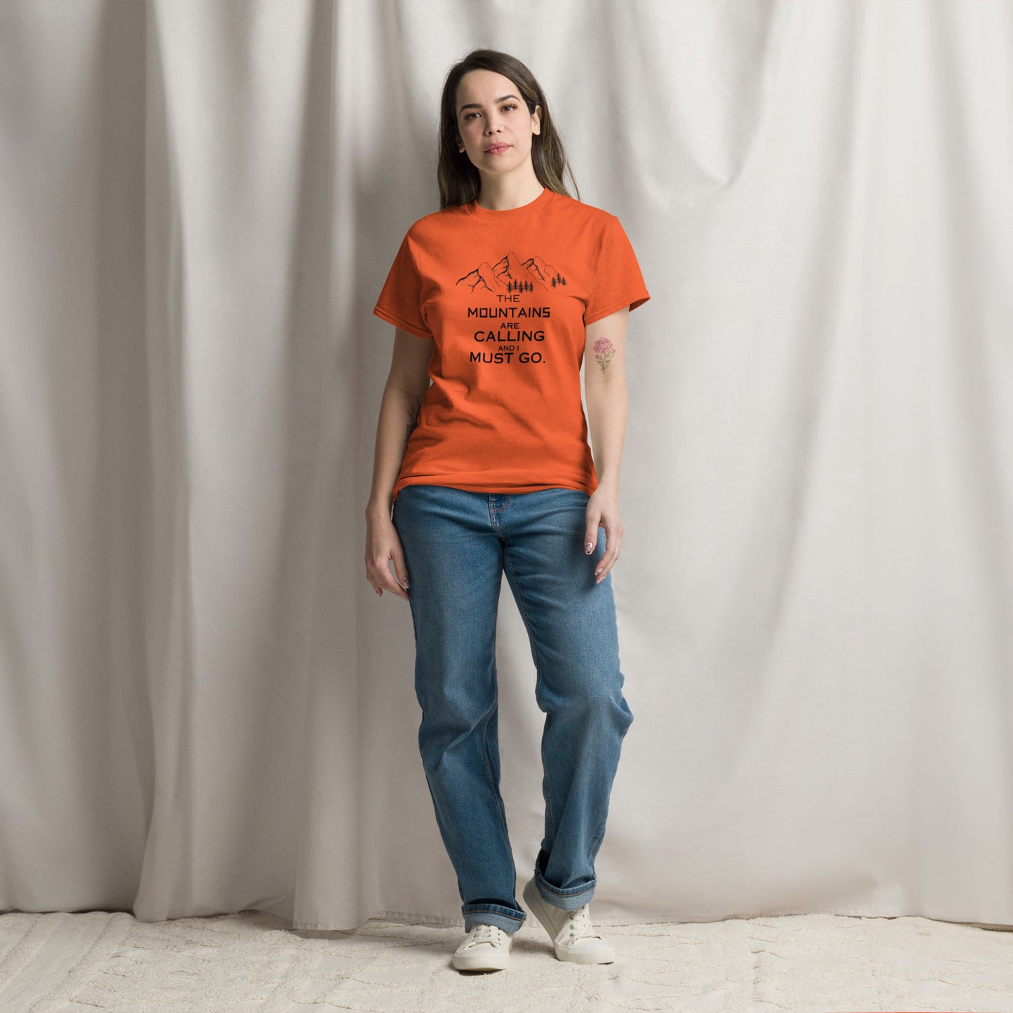 Mountains are Calling heavyweight tee