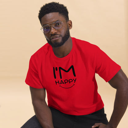 I'M HAPPY Unisex classic tee