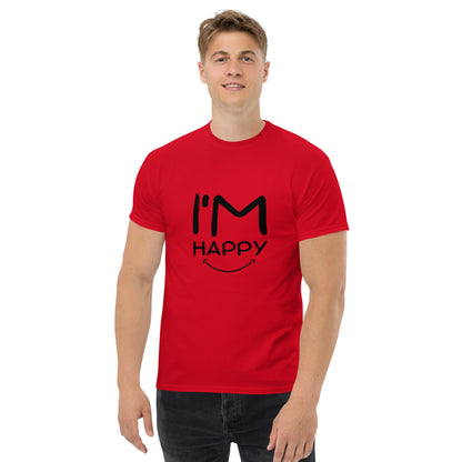 I'M HAPPY Unisex classic tee