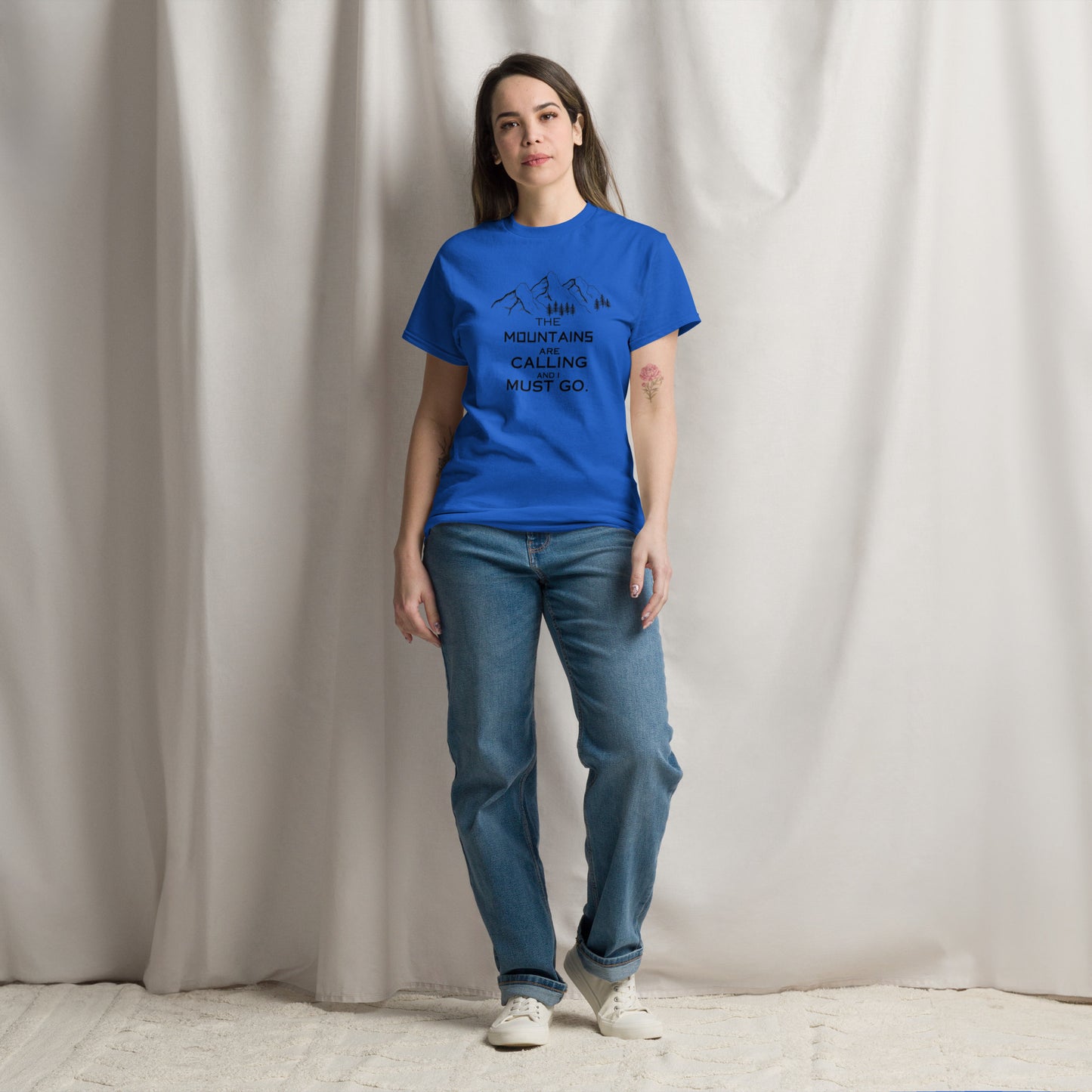 Mountains are Calling heavyweight tee