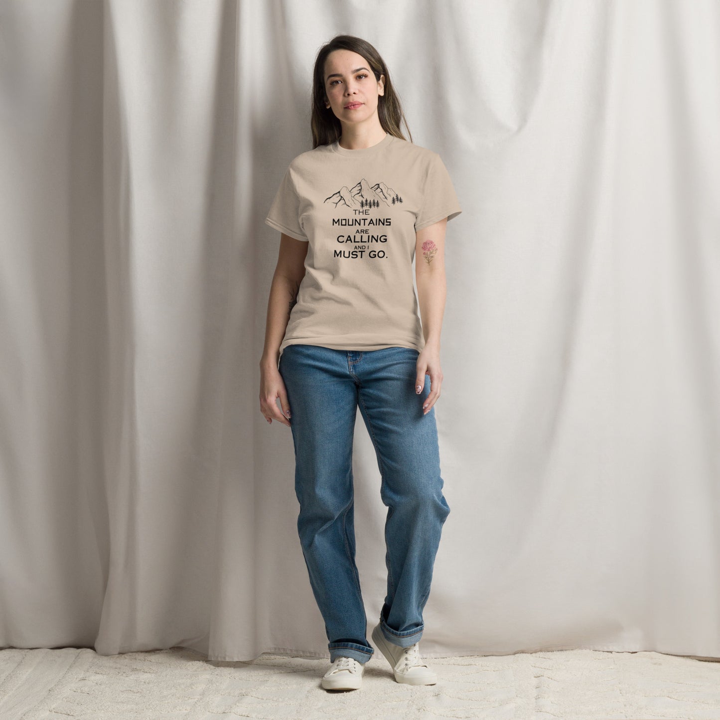 Mountains are Calling heavyweight tee
