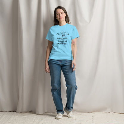 Mountains are Calling heavyweight tee