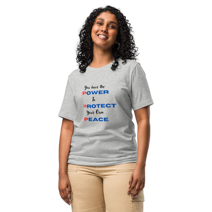 PROTECT YOUR PEACE Unisex t-shirt