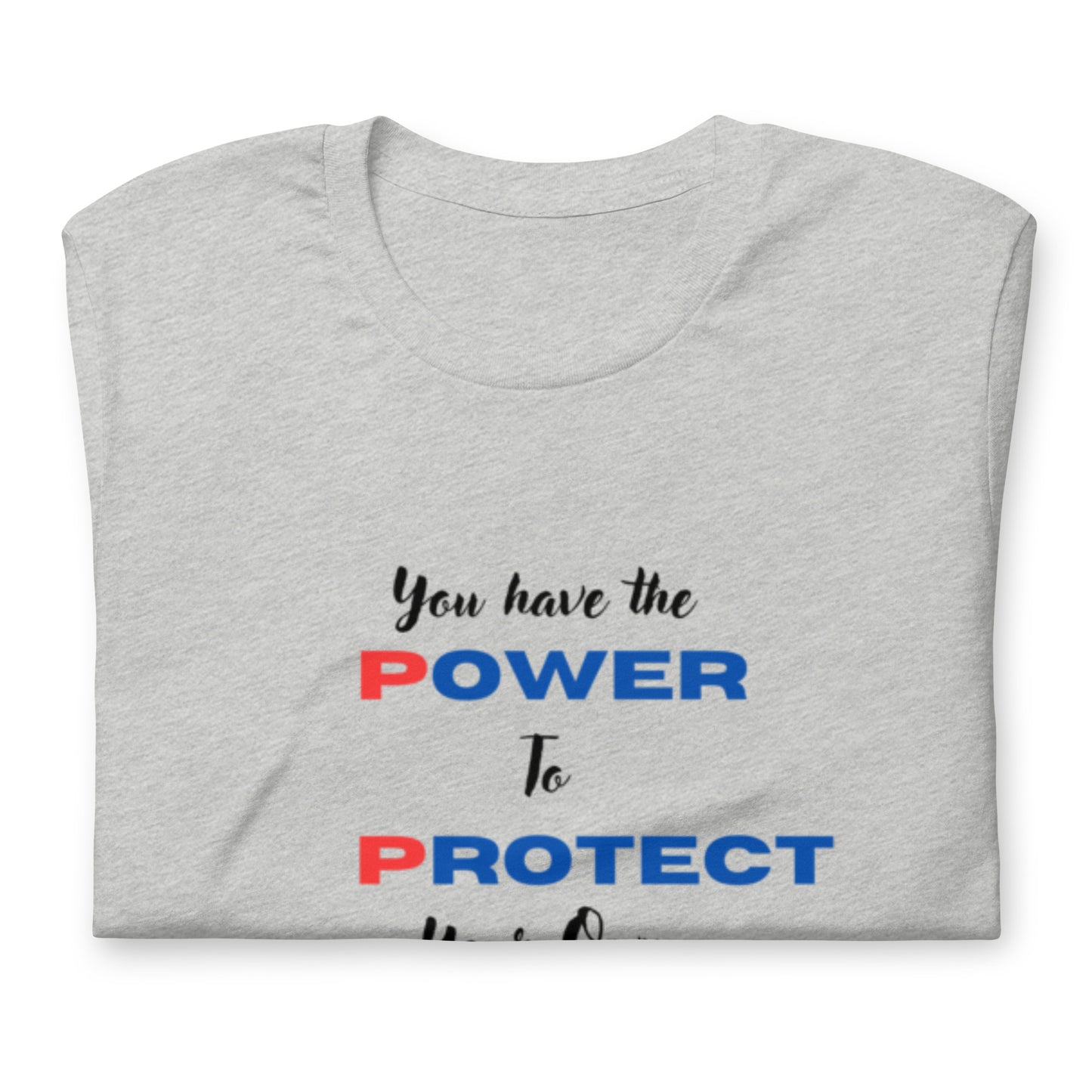 PROTECT YOUR PEACE Unisex t-shirt