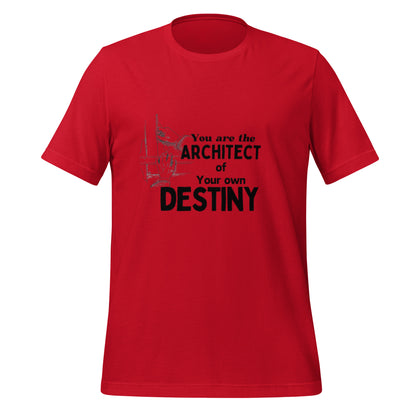 YOU ARE THE ACHITECT Unisex t-shirt