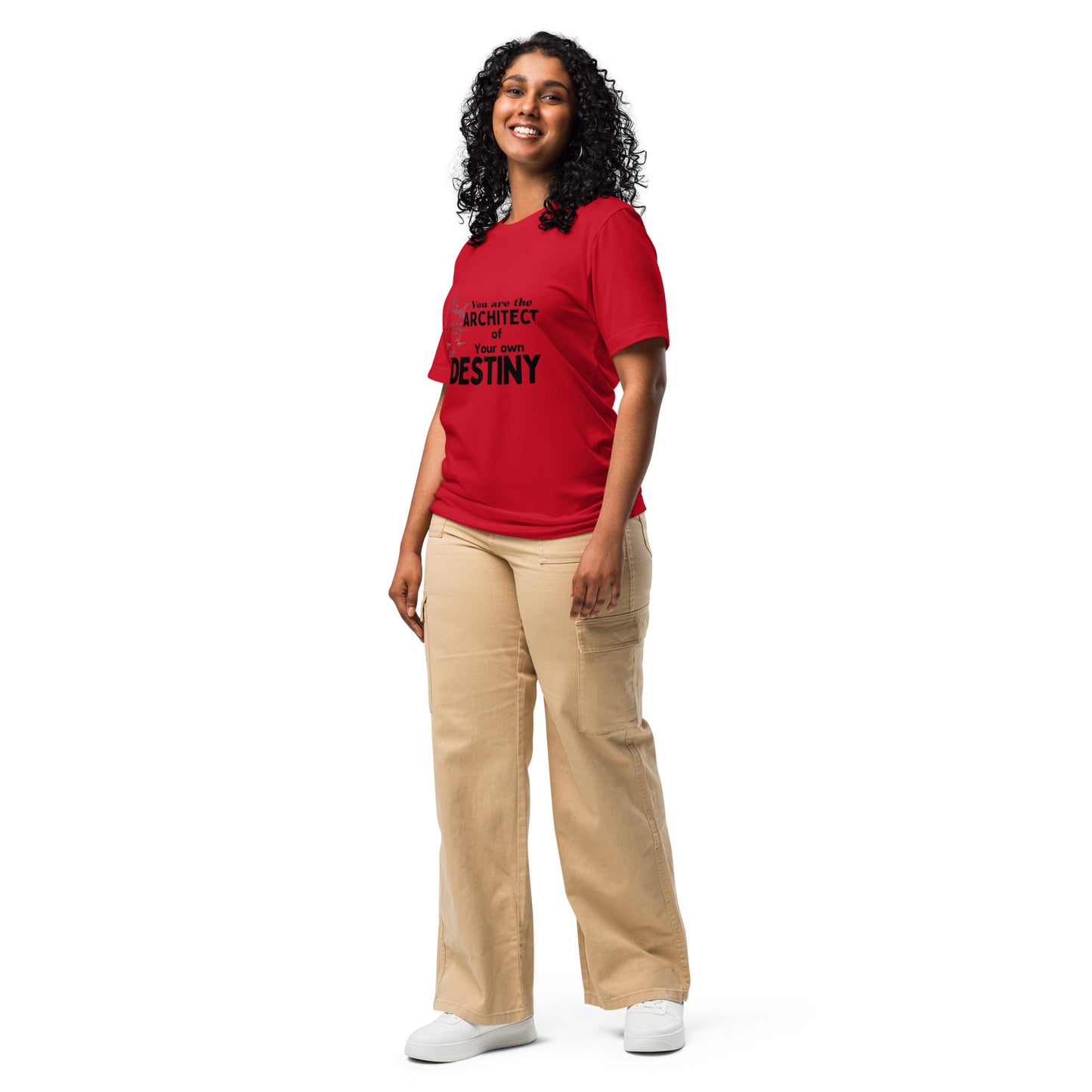 YOU ARE THE ACHITECT Unisex t-shirt