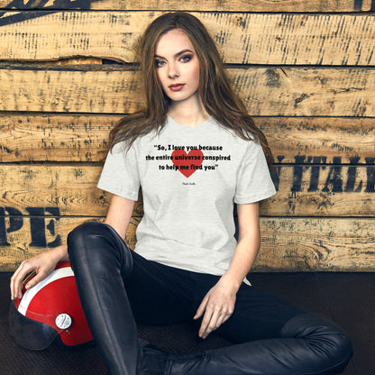 I LOVE YOU Unisex t-shirt