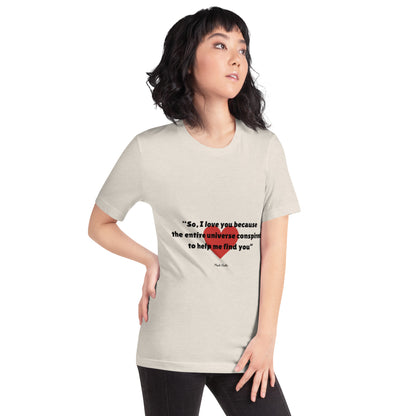 MY LOVE Unisex t-shirt